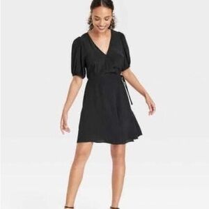 A New Day Black Mini Dress